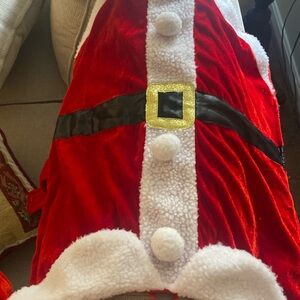 Doggie Santa Suit/ Dog Christmas costume clothes